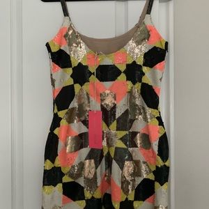 Needle and Thread sequined dress